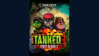 Tanked 3: First Blood 2 slot artwork