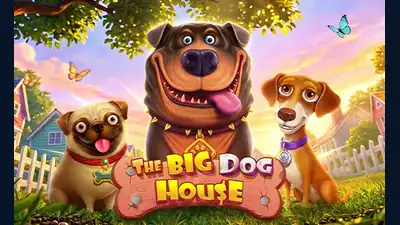The Big Dog House slot artwork
