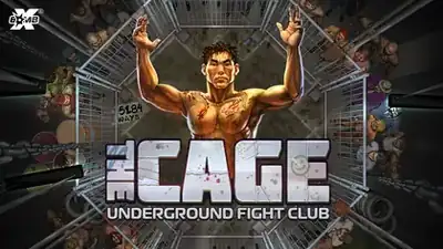 The Cage slot artwork