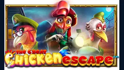 The Great Chicken Escape slot artwork