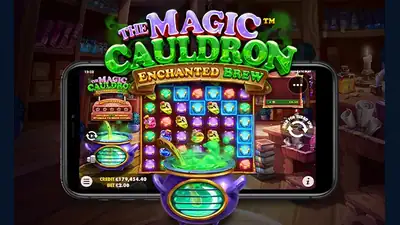 The Magic Cauldron – Enchanted Brew slot artwork