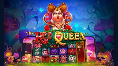 The Red Queen slot artwork