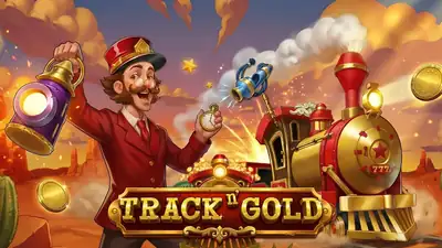 Track n' Gold slot artwork