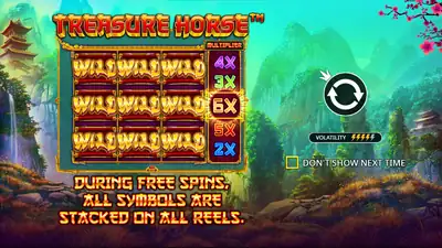 Treasure Horse slot artwork