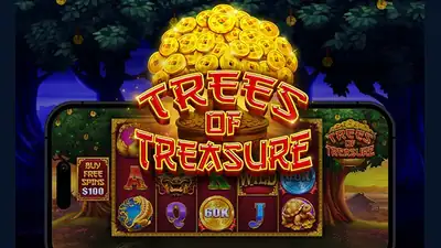 Trees of Treasure slot artwork