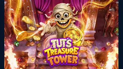 Tut’s Treasure Tower slot artwork