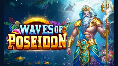 Waves of Poseidon slot artwork