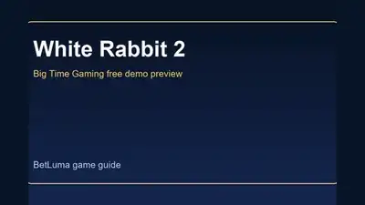 White Rabbit 2 slot artwork