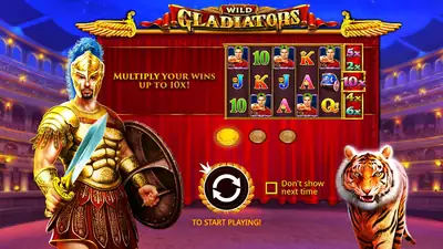 Wild Gladiators slot artwork