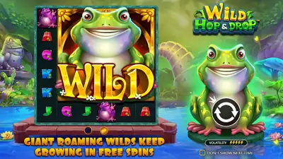 Wild Hop & Drop slot artwork