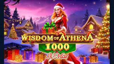 Wisdom of Athena 1000 Xmas slot artwork