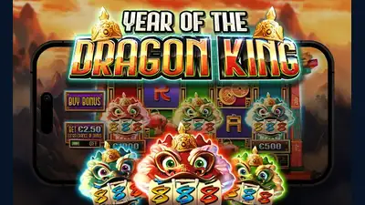 Year of the Dragon King slot artwork
