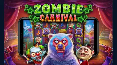 Zombie Carnival slot artwork